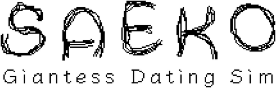 Логотип SAEKO: Giantess Dating Sim