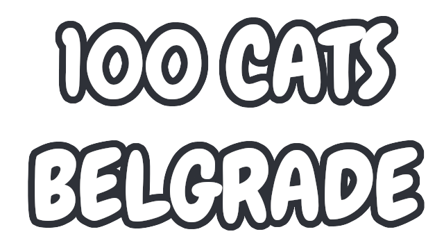 Логотип 100 Cats Belgrade