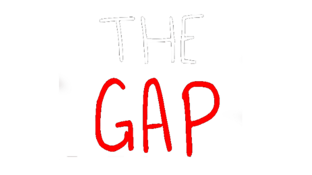 Логотип The Gap (Разрыв)