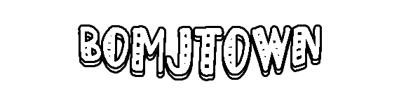 Логотип BOMJTOWN