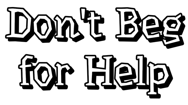 Логотип Don't Beg for Help