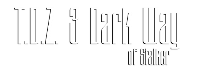 Логотип T.D.Z. 3 Dark Way of Stalker