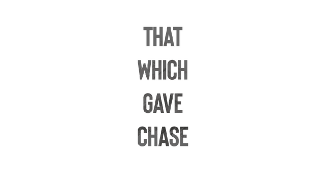 Логотип That Which Gave Chase