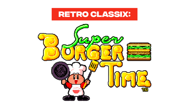 Логотип Retro Classix: Super BurgerTime