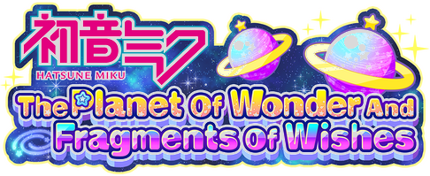 Логотип Hatsune Miku - The Planet Of Wonder And Fragments Of Wishes