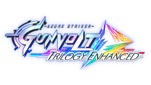 Логотип Azure Striker Gunvolt Trilogy Enhanced