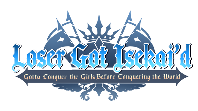 Логотип Loser Got Isekai'd -Gotta Conquer the Girls Before Conquering the World-