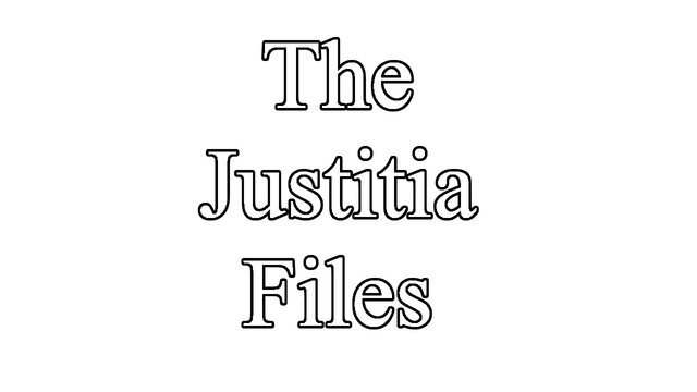 Логотип The Justitia Files