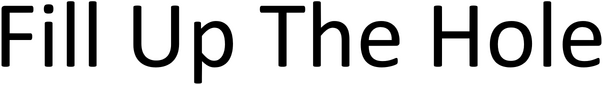 Логотип Fill Up The Hole