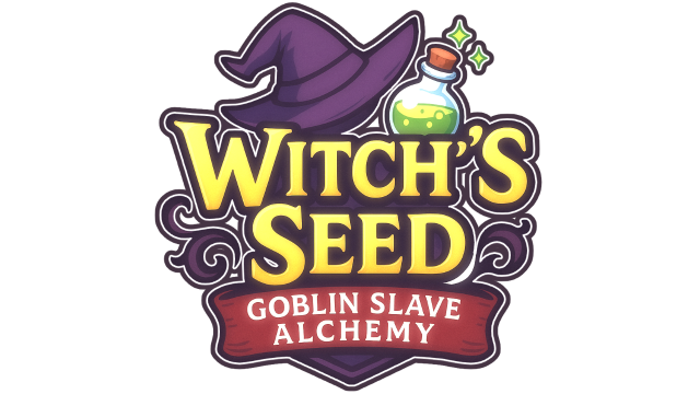 Логотип Witch's Seed: Goblin Slave Alchemy