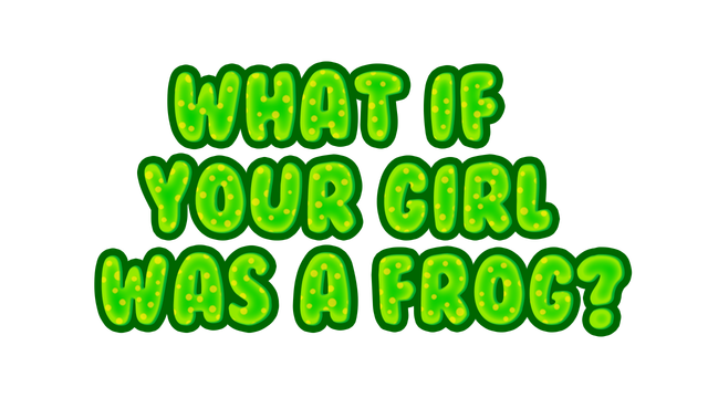 Логотип What if your girl was a frog?