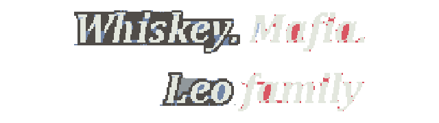 Логотип Whiskey.Mafia. Leo's Family