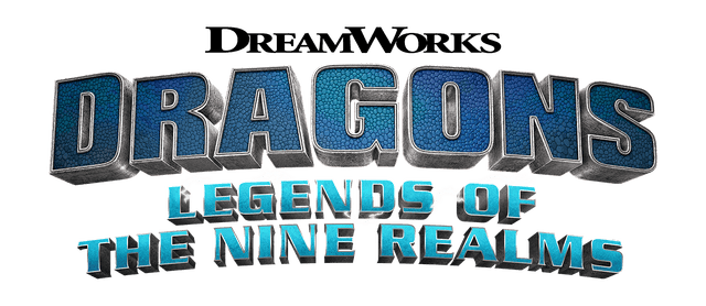 Логотип DreamWorks Dragons Legends of The Nine Realms