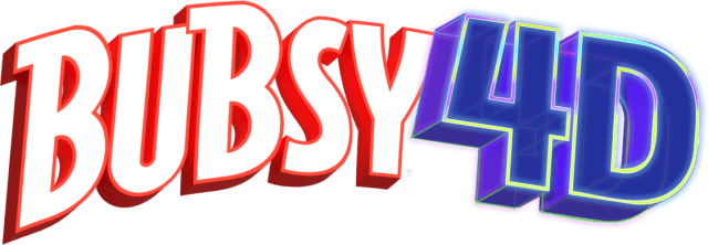 Логотип Bubsy 4D