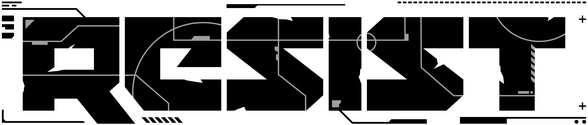 Логотип Resist