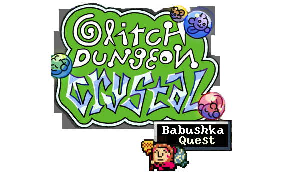 Логотип Babushka's Glitch Dungeon