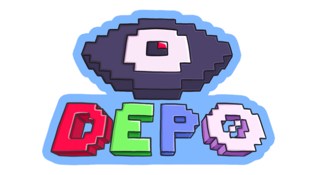 Логотип DEPO: Death Epileptic Pixel Origins