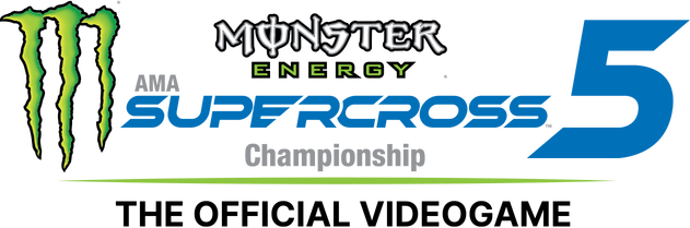 Логотип Monster Energy Supercross The Official Videogame 5