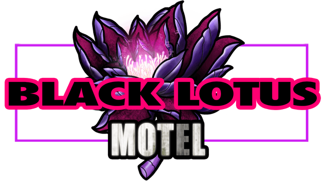 Логотип Black Lotus Motel