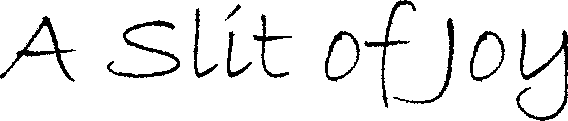 Логотип A Slit of Joy
