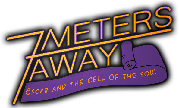Логотип 7 Meters away. Oscar and the Cell of the Soul