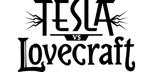 Логотип Tesla vs Lovecraft