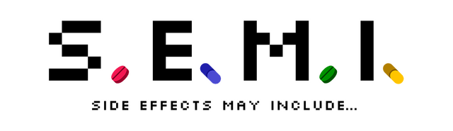 Логотип S.E.M.I. – Side Effects May Include...