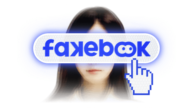 Логотип FAKEBOOK