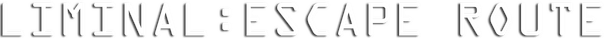 Логотип Liminal:Escape Route