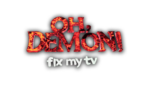 Логотип OH DEMON! Fix my TV