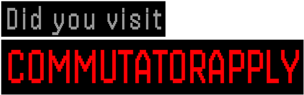 Логотип Did you visit CommutatorApply