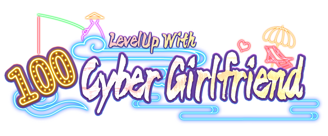 Логотип LevelUp With 100 Cyber Girlfriend