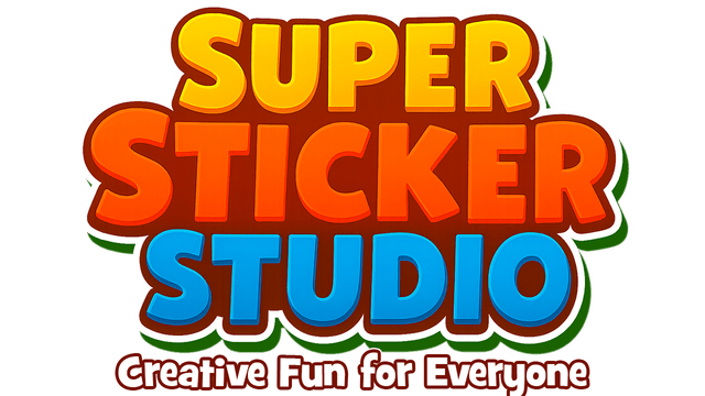 Логотип Super Sticker Studio - Creative Fun for Everyone