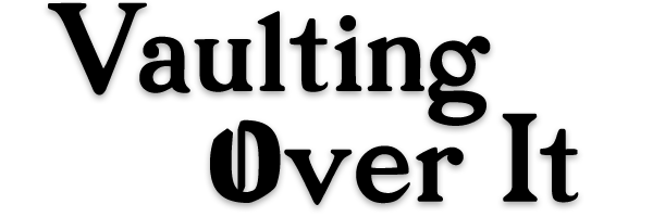 Логотип Vaulting Over It