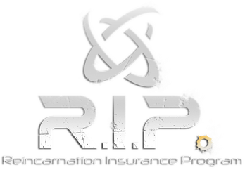 Логотип R.I.P. - Reincarnation Insurance Program