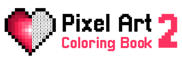 Логотип Pixel Art Coloring Book 2