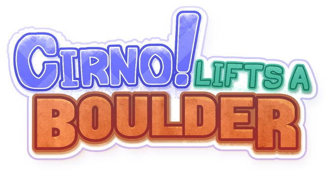 Логотип Cirno! Lifts a Boulder