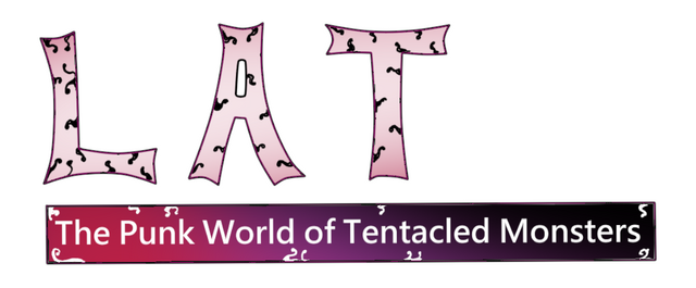 Логотип LAT The Punk World of Tentacled Monsters