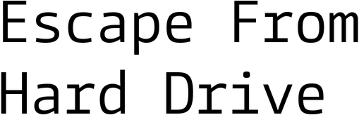 Логотип Escape From Hard Drive