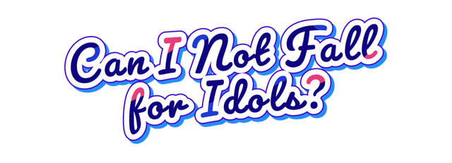 Логотип Can I Not Fall for Idols?
