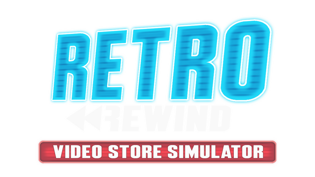 Логотип Retro Rewind - Video Store Simulator