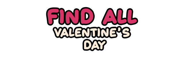 Логотип FIND ALL: Valentine's Day