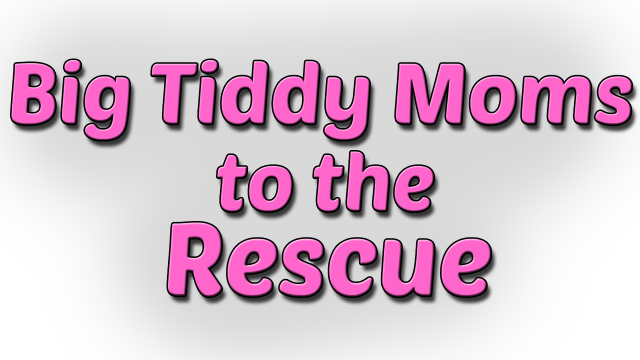 Логотип Big Tiddy Moms to the Rescue
