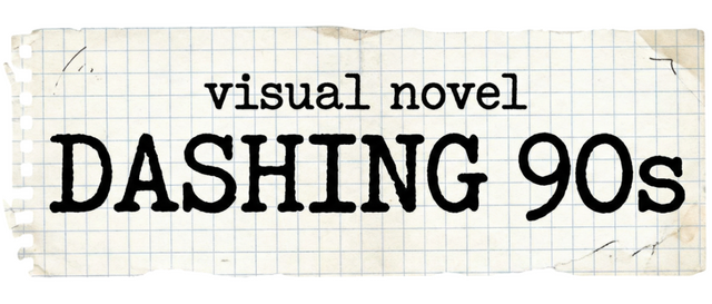 Логотип Visual novel: Dashing 90s